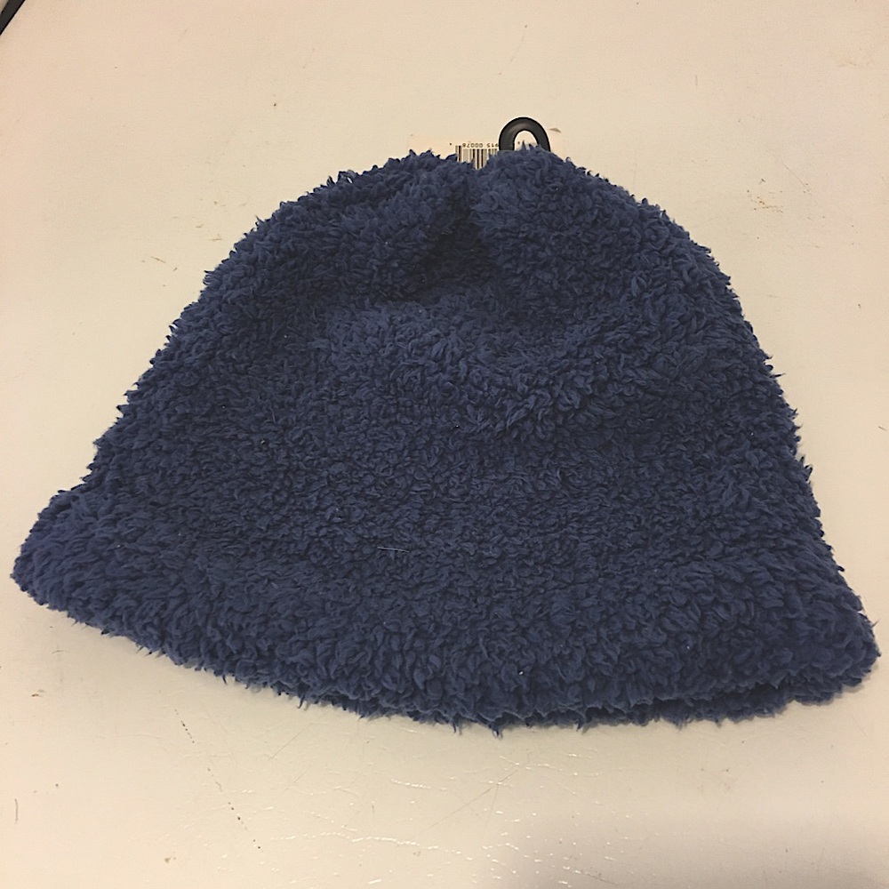 New Solid Cozy Soft Winter Navy Sky Luxe Hat Cap